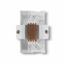 NOX Hummer R-400 Blanco Ventilador de CPU 12 cm PWM 235W TDP