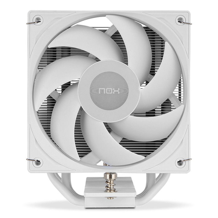 NOX Hummer R-400 Blanco Ventilador de CPU 12 cm PWM 235W TDP