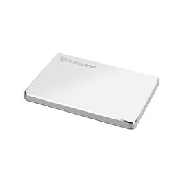 Transcend StoreJet 25C3S Disco Duro Externo 2TB 2.5" USB 3.1 Plata Aluminio
