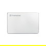 Transcend StoreJet 25C3S Disco Duro Externo 2TB 2.5" USB 3.1 Plata Aluminio