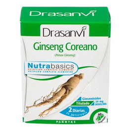 DRASANVI Nutrabasics Ginseng Coreano 60 cápsulas