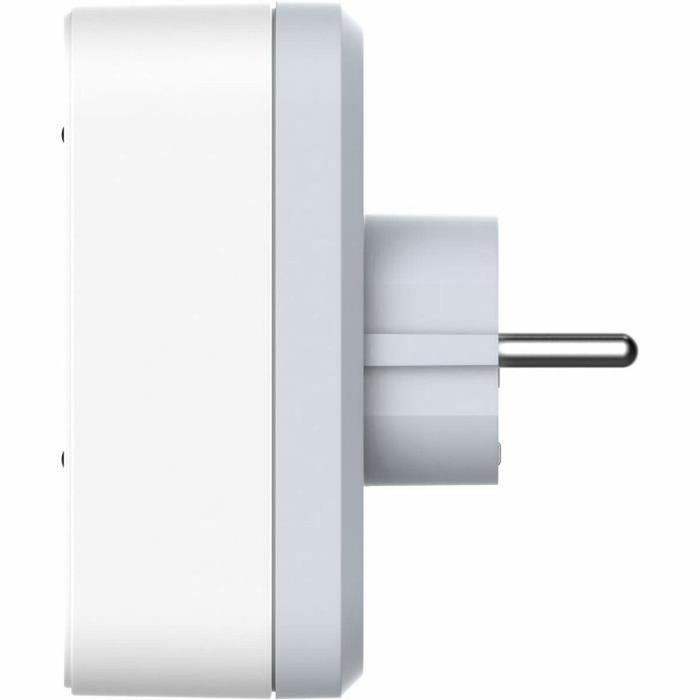 Quarx Biplite - QUARX - 2P 16A Blanco y gris claro Quarx Biplite - QUARX - 2P 16A Blanco y gris claro