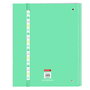 Carpeta de anillas Benetton Mint Verde 27 x 32 x 3.5 cm
