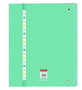 Carpeta de anillas Benetton Mint Verde 27 x 32 x 3.5 cm