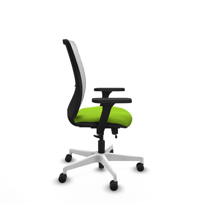 PIQUERAS Y CRESPO Silla de oficina Zulema con mecanismo Sincro/Traslack, Pistacho y Blanco PIQUERAS Y CRESPO Silla de oficina Zulema con mecanismo Sincro/Traslack, Pistacho y Blanco