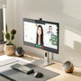Alogic Clarity Pro 27 UHD 4K Monitor con Webcam 8MP y USB-C 65W PD