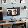 Alogic Clarity Pro 27 UHD 4K Monitor con Webcam 8MP y USB-C 65W PD