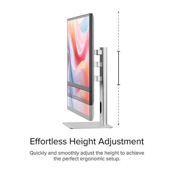 Alogic Clarity Pro Monitor 27" 4K 60Hz IPS con Webcam Integrada y USB-C 65W PD