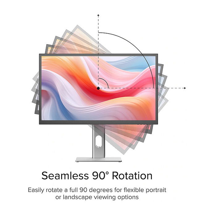 Alogic Clarity Pro Monitor 27" 4K 60Hz IPS con Webcam Integrada y USB-C 65W PD