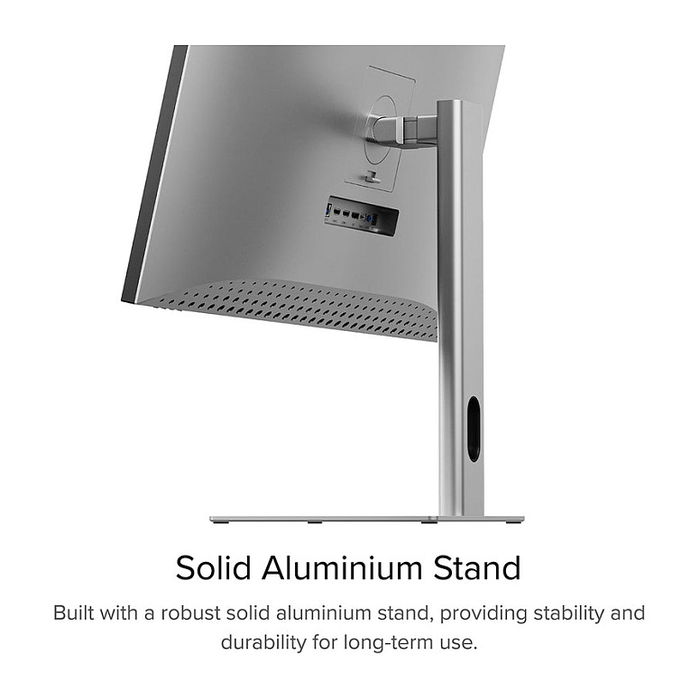 Alogic Clarity Pro Monitor 27" 4K 60Hz IPS con Webcam Integrada y USB-C 65W PD