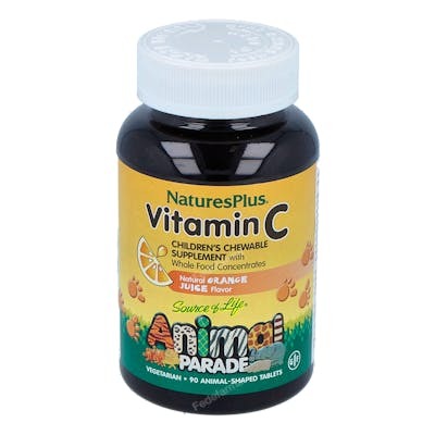 NATURES PLUS Animal Parade Vitamina C 90 comprimidos masticables