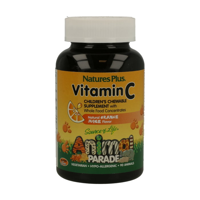 Natures Plus Animal Parade Vitamina C 90 comprimidos masticables Natures Plus Animal Parade Vitamina C 90 comprimidos masticables