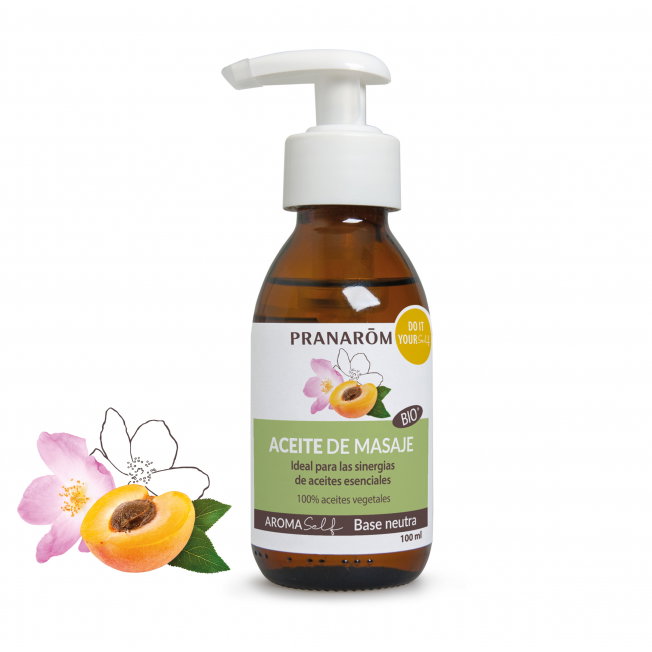PRANAROM Aceite de Masaje Selección Base Natural BIO 100ml