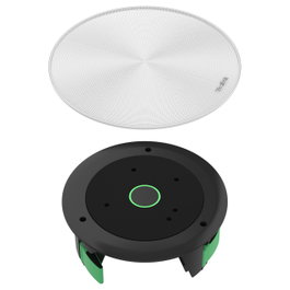 Yealink CMKit-121 - Kit Micrófono de Techo para Videoconferencia, 16 Arrays Omnidireccionales, Rango 120-16000Hz, 94dB, Conectividad PoE RJ-45