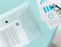 Liderpapel Carpeta Dossier con Broche DIN A3 Transparente