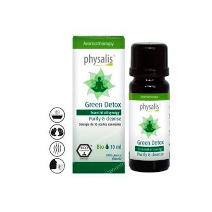 PHYSALIS GREEN DETOX sinergia aceite esencial 10ml BIO PHYSALIS GREEN DETOX sinergia aceite esencial 10ml BIO