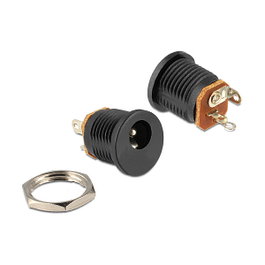 DeLOCK 65503 Einbaubuchse DC 2,1 x 5,5 mm Lötversion
