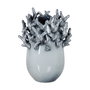 Jarrón Azul Cerámica Decoración 26,50 X 26 X 37 cm