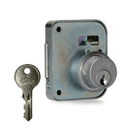 Jis 1130cro cge Cerradura de Compañía Gas Natural Cromada Sobreponer Para Armario o Cajon