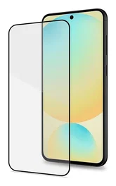 Celly FULLGLASS1106BK Protector de Pantalla de Vidrio para Samsung Galaxy S24, Transparente, 10 Unidades