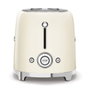 Smeg TSF02CREU Tostadora de estilo años 50, Crema