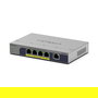 NETGEAR GS105PP Switch Gigabit no administrado 5 Puertos (4 PoE+ 30W) con Presupuesto PoE 83W para Montaje en Pared/Escritorio