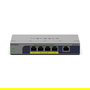 NETGEAR GS105PP Switch Gigabit no administrado 5 Puertos (4 PoE+ 30W) con Presupuesto PoE 83W para Montaje en Pared/Escritorio