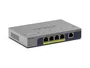 Netgear GS105PP-300EUS Switch Gigabit con 4 Puertos PoE+
