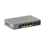 Netgear GS105PP-300EUS Switch Gigabit con 4 Puertos PoE+