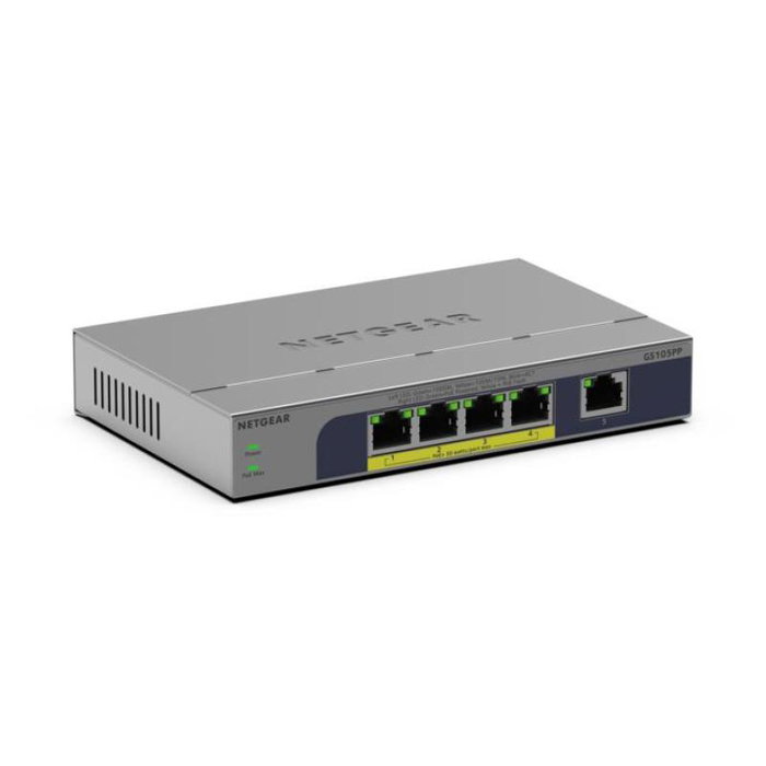 Netgear Switch PoE 5 Puertos GS105PP-300EUS GS105PP300EUS