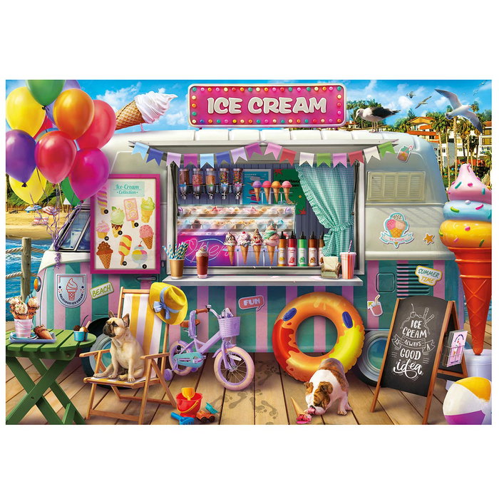 Educa Puzzle 500 piezas Furgoneta De Helados Educa Puzzle 500 piezas Furgoneta De Helados