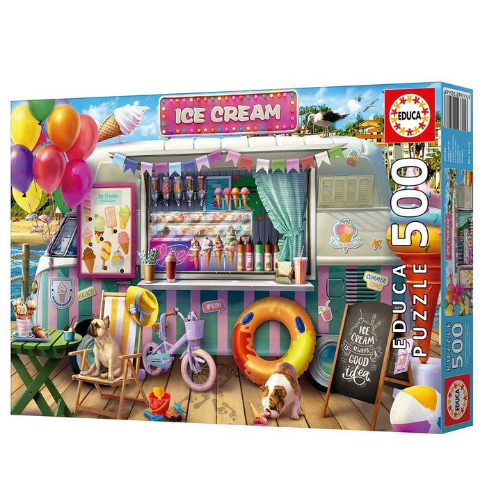 Educa Puzzle 500 piezas Furgoneta De Helados Educa Puzzle 500 piezas Furgoneta De Helados