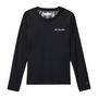Camiseta de Manga Larga Infantil Columbia Midweight Crew 2 Negro 5-6 Años