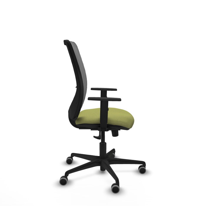 PIQUERAS Y CRESPO Silla de oficina Zulema con mecanismo Sincro, Verde oliva y Gris PIQUERAS Y CRESPO Silla de oficina Zulema con mecanismo Sincro, Verde oliva y Gris