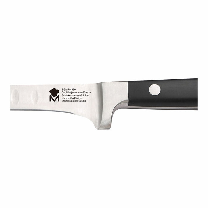 Masterpro Cuchillo Jamonero de Acero Inoxidable 25,4 cm