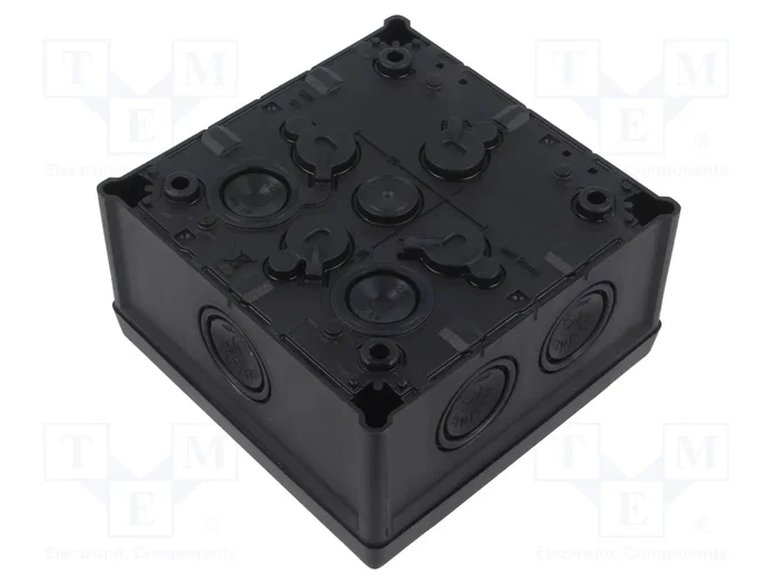 SPELSBERG ABOX-060-L/SW Caja de conexiones IP66 negra SPELSBERG ABOX-060-L/SW Caja de conexiones IP66 negra