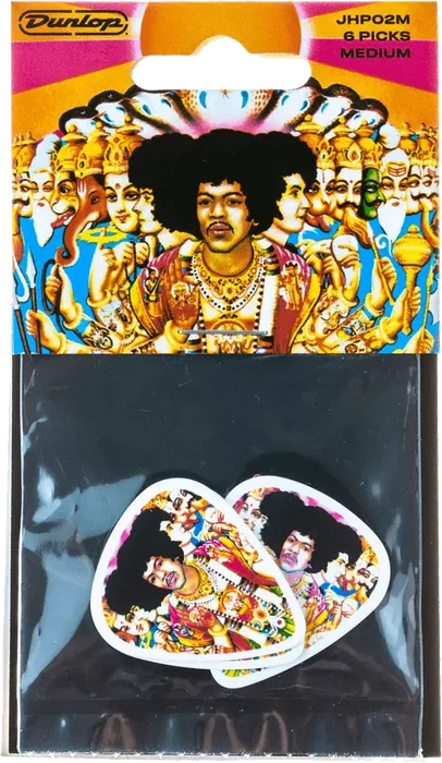 Dunlop Púas Jimi Hendrix Bold As Love / Medium (Pack De 24)