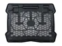 Conceptronic THANA05B Cooling Pad para Portátil 15.6", 1 Ventilador USB 12.5 cm con Iluminación LED Azul, Color Negro