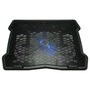 Conceptronic THANA05B Base de refrigeración para portátil con ventilador de 12,5 cm, Negro