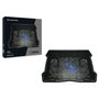 Conceptronic THANA05B Base de refrigeración para portátil con ventilador de 12,5 cm, Negro