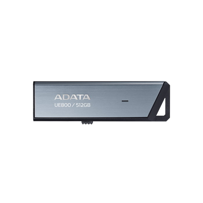 ADATA AELI-UE800-512G-CSG Memoria USB Lápiz Elite UE800 512GB USB-C 3.2 Gen2, Hasta 1000MB/s, Plata