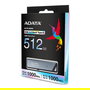 ADATA UE800 512 GB USB-C 3.2 (10 Gbit/s) Aluminio Cepillado Plata