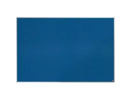 Nobo Essence Tablero de Anuncios de Fieltro Azul, Marco de Aluminio, 1800 x 1200 mm (180 x 120 cm)