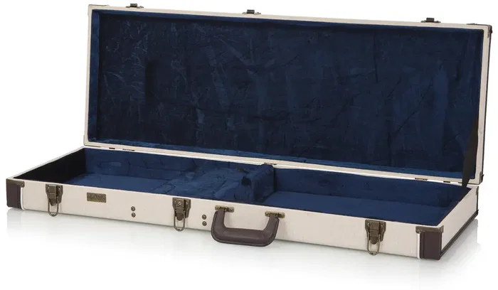 Gator Estuche de madera deluxe para guitarra eléctrica Journeyman - Canvas