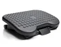 Q-connect Reposapiés plástico ajustable premium