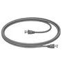 Logitech 952-000072 Cable de Red Ethernet Cat5e 3m RJ-45 Macho Derecho Color Grafito