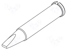 ERSA Punta de soldadura tipo destornillador 2,4mm