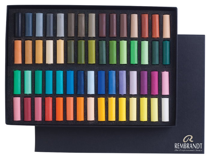 Rembrandt Set de pasteles suaves Selección General Deluxe, 60 unidades