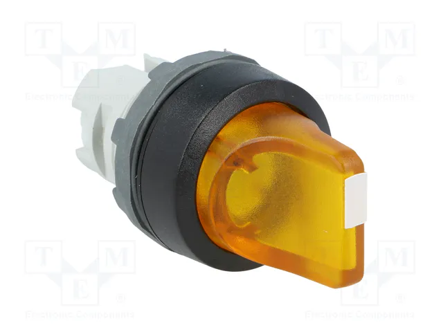 ABB Interruptor Rotativo 22mm Amarillo MLB-1