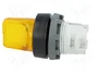 ABB Interruptor Rotativo 22mm Amarillo MLB-1